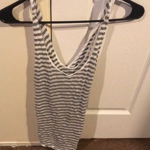 Stripped tank top